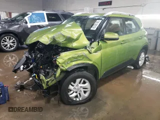 2020 Hyundai Venue SEL with VIN KMHRC8A3XLU027012, listed as a Copart auction lot 45760145 with 62,566 mi miles and Salvage Title. Bid and sale history available at carsss.com. Image 1.