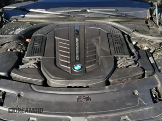 2018 BMW 7 Series M760i xDrive with VIN WBA7H6C50JG614781, listed as a Copart auction lot 83689234 with 49,873 mi miles and Salvage Title. Bid and sale history available at carsss.com. Image 11.