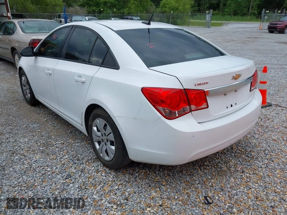 2014 Chevrolet Cruze LS with VIN 1G1PA5SH0E7214442, listed as a IAAI auction lot 42237883 with Not provided miles and . Bid and sale history available at DreamBid. Image 3.
