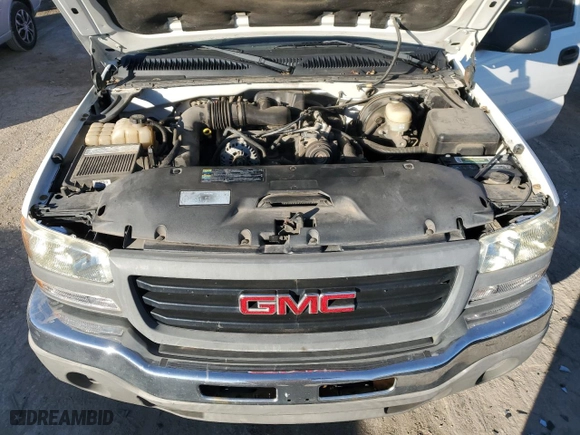 2005 GMC Sierra 1500 Work Truck with VIN 1GTEC14X85Z112641, listed as a Copart auction lot 81829484 with 224,354 mi miles and Salvage Title. Bid and sale history available at carsss.com. Image 12.