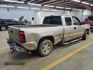 2004 Chevrolet Silverado 1500 LS with VIN 1GCEC19V84Z337664, listed as a Copart auction lot 51919305 with 130,340 mi miles and Salvage Title. Bid and sale history available at carsss.com. Image 3.