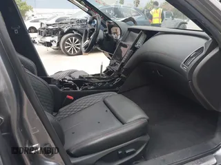 2019 Infiniti Q50 RED SPORT 400 with VIN JN1FV7AP4KM760849, listed as a IAAI auction lot 41774280 with 81,640 mi miles. Bid and sale history available at carsss.com. Image 5.
