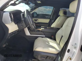 2024 Toyota Tundra 1794 Edition with VIN 5TFMA5DB2RX144001, listed as a Copart auction lot 77356464 with 30,577 mi miles and Salvage title. Bid and sale history available at DreamBid. Image 7.
