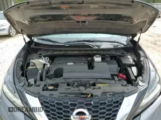 2021 Nissan Murano SV with VIN 5N1AZ2BJ8MC129373, listed as a Copart auction lot 85895665 with 104,295 mi miles and Salvage title. Bid and sale history available at DreamBid. Image 16.