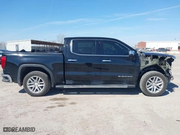 2019 GMC Sierra 1500 SLT with VIN 3GTU9DED8KG296636, listed as a IAAI auction lot 41602200 with 77,524 mi miles. Bid and sale history available at carsss.com. Image 14.