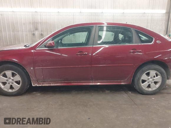 2009 Chevrolet Impala LT with VIN 2G1WT57K691206729, listed as a IAAI auction lot 41593681 with 45,998 mi miles and . Bid and sale history available at DreamBid. Image 15.