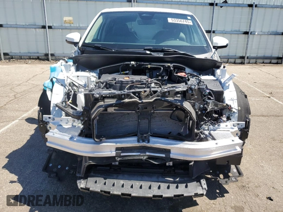 2024 Honda HR-V EX-L with VIN 3CZRZ2H70RM708599, listed as a Copart auction lot 53356745 with 18,419 mi miles and Salvage title. Bid and sale history available at DreamBid. Image 5.
