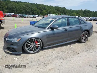 2017 Audi S6 Prestige with VIN WAUHFAFC6HN124150, listed as a Copart auction lot 60304543 with 15,730 mi miles. Bid and sale history available at carsss.com. Image 1.
