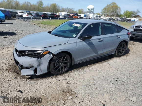 2025 Honda Civic Sport z VIN 19XFL2H83SE011575, wystawiony jako Copart lot #54015775 z przebiegiem 3 001 mil mil oraz Szkoda całkowita • Salvage title. Historia ofert i sprzedaży dostępna na DreamBid. Obrazek 1.