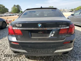 2015 BMW 7 Series 740i with VIN WBAYA6C58FD826779, listed as a Copart auction lot 53780095 with 139,104 mi miles and Clean Title. Bid and sale history available at carsss.com. Image 6.