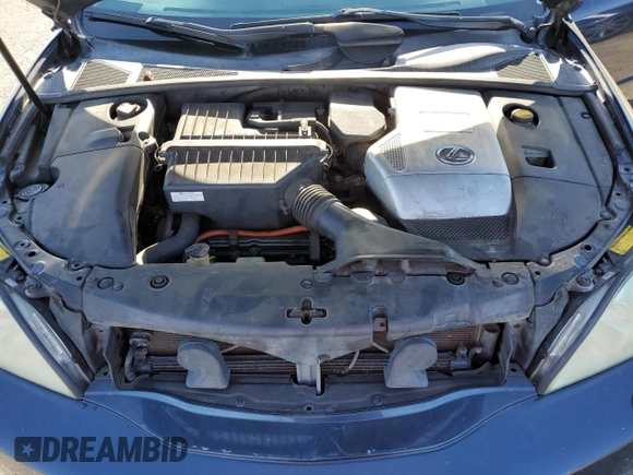 2006 Lexus RX 400h with VIN JTJHW31U562001448, listed as a Copart auction lot 56974445 with 196,038 mi miles and Clean Title. Bid and sale history available at DreamBid. Image 12.