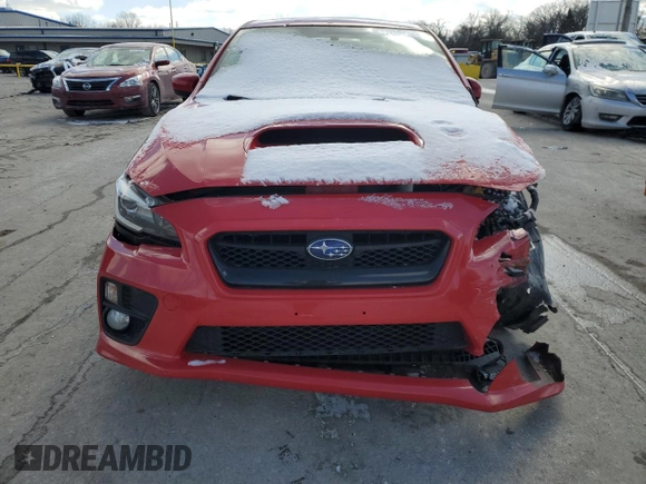 2017 Subaru WRX Limited with VIN JF1VA1J64H9808568, listed as a Copart auction lot 45793255 with 52,283 mi miles and Salvage Title. Bid and sale history available at carsss.com. Image 5.