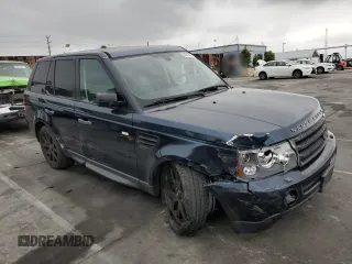 2009 Land Rover Range Rover Sport HSE z VIN SALSK254X9A197575, wystawiony jako Copart lot #56065305 z przebiegiem 127 760 mil mil oraz Szkoda całkowita • Salvage title. Historia ofert i sprzedaży dostępna na DreamBid. Obrazek 4.