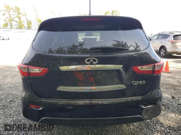 2014 Infiniti QX60 with VIN 5N1AL0MM2EC520730, listed as a Copart auction lot 54454875 with 133,662 mi miles and Clean Title. Bid and sale history available at carsss.com. Image 6.