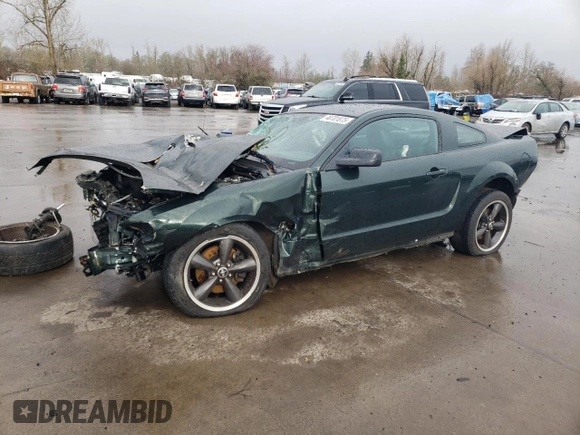 2008 Ford Mustang GT Deluxe with VIN 1ZVHT82H585179790, listed as a Copart auction lot 46701875 with Not provided miles and Salvage title. Bid and sale history available at DreamBid. Image 1.
