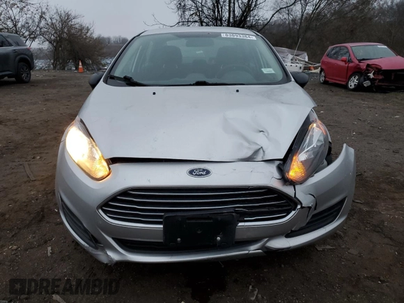 2017 Ford Fiesta SE with VIN 3FADP4BJ0HM158928, listed as a Copart auction lot 83893384 with 15,653 mi miles and Salvage Title. Bid and sale history available at DreamBid. Image 5.