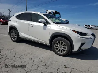 2021 Lexus NX with VIN JTJDARBZ0M5032113, listed as a Copart auction lot 50185745 with 53,602 mi miles and Salvage Title. Bid and sale history available at carsss.com. Image 4.
