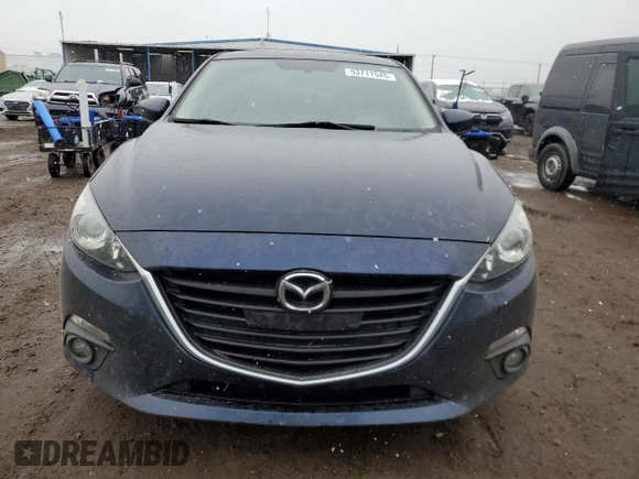 2016 Mazda 3 i Touring with VIN 3MZBM1V75GM280107, listed as a Copart auction lot 53711545 with 58,032 mi miles and Salvage Title. Bid and sale history available at DreamBid. Image 5.