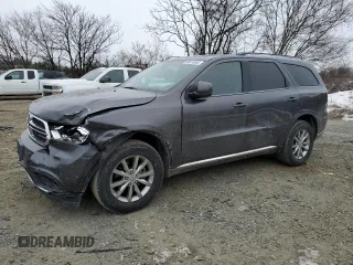 2017 Dodge Durango SXT with VIN 1C4RDJAG1HC817498, listed as a Copart auction lot 88570865 with 53,063 mi miles and Salvage Title. Bid and sale history available at DreamBid. Image 1.