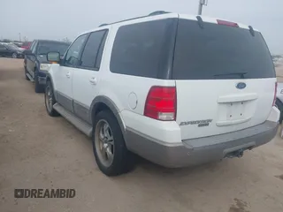 2003 Ford Expedition Eddie Bauer with VIN 1FMRU17W73LB67790, listed as a IAAI auction lot 41736559 with 284,820 mi miles. Bid and sale history available at carsss.com. Image 3.