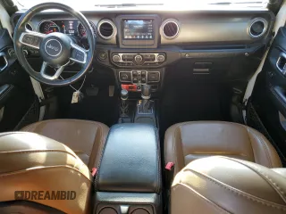2020 Jeep Wrangler Unlimited Rubicon z VIN 1C4HJXFN1LW335751, wystawiony jako Copart lot #54242215 z przebiegiem 74 961 mil mil oraz Szkoda całkowita • Salvage title. Historia ofert i sprzedaży dostępna na DreamBid. Obrazek 8.