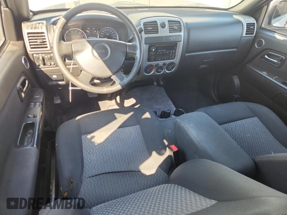 2008 GMC Canyon SLE1 with VIN 1GTCS19E088109552, listed as a Copart auction lot 65279225 with 191,816 mi miles and Salvage title. Bid and sale history available at DreamBid. Image 8.