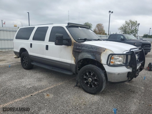 2005 Ford Excursion Special Serv with VIN 1FMSU41P95EB36746, listed as a Copart auction lot 72169954 with NaN miles and Salvage Title. Bid and sale history available at carsss.com. Image 4.