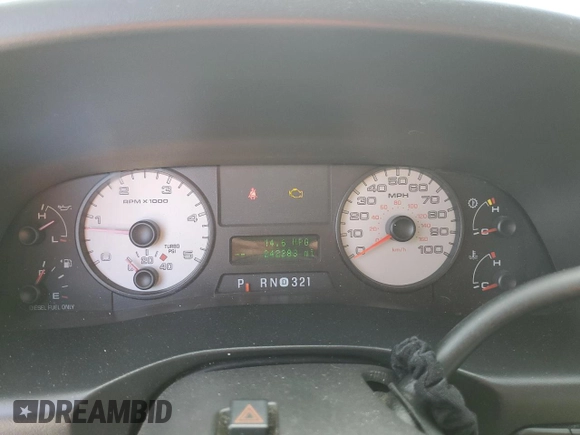 2006 Ford F-250 XL with VIN 1FTSW21P66ED57080, listed as a Copart auction lot 87286064 with 242,283 mi miles and Salvage title. Bid and sale history available at DreamBid. Image 9.