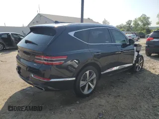 2021 Genesis GV80 with VIN KMUHBDSB5MU040461, listed as a Copart auction lot 59160715 with 62,296 mi miles and Salvage title. Bid and sale history available at DreamBid. Image 3.