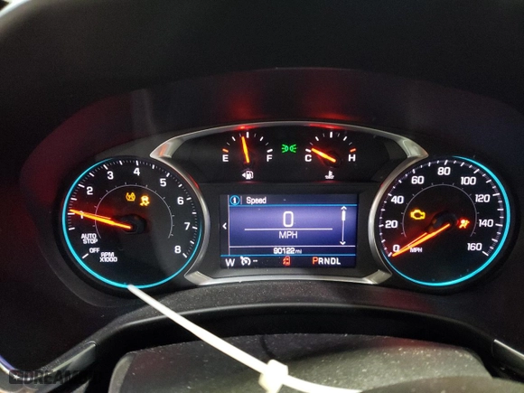 2019 Chevrolet Equinox LT with VIN 2GNAXUEV2K6120203, listed as a Copart auction lot 85781004 with 90,122 mi miles and Salvage Title. Bid and sale history available at carsss.com. Image 9.