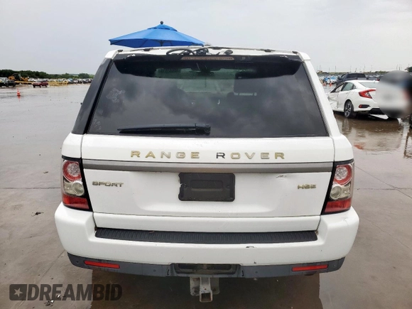2012 Land Rover Range Rover Sport HSE with VIN SALSF2D49CA721604, listed as a Copart auction lot 60665915 with Not provided miles and Clean title. Bid and sale history available at DreamBid. Image 6.