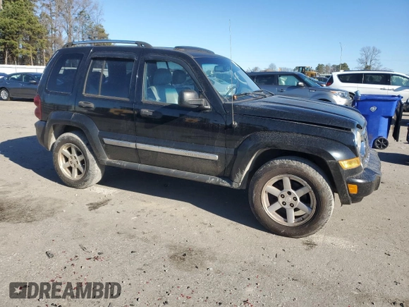 2006 Jeep Liberty Limited with VIN 1J4GK58K96W140561, listed as a Copart auction lot 42364665 with 227,974 mi miles and Salvage title. Bid and sale history available at DreamBid. Image 4.