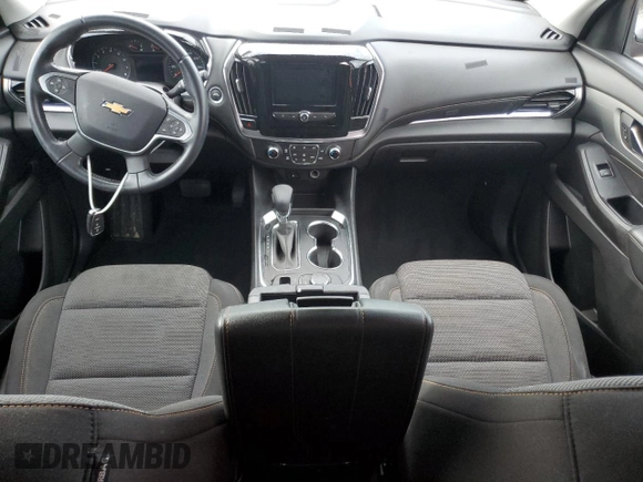 2021 Chevrolet Traverse LT Cloth with VIN 1GNERGKW0MJ189634, listed as a Copart auction lot 58873255 with Not provided miles and Non repairable. Bid and sale history available at DreamBid. Image 8.