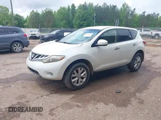 2013 Nissan Murano SV with VIN JN8AZ1MW9DW309293, listed as a IAAI auction lot 41936910 with 225,729 mi miles and . Bid and sale history available at DreamBid. Image 2.