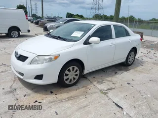 2009 Toyota Corolla with VIN JTDBL40E599027710, listed as a IAAI auction lot 42744831 with 112,043 mi miles and . Bid and sale history available at DreamBid. Image 2.