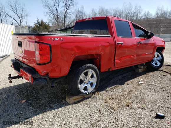 2018 Chevrolet Silverado 1500 Custom with VIN 3GCUKPEC5JG545132, listed as a Copart auction lot 47391655 with 60,290 mi miles and Non Repairable. Bid and sale history available at carsss.com. Image 3.