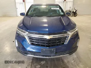 2022 Chevrolet Equinox LT with VIN 3GNAXUEV6NL189394, listed as a Copart auction lot 60070455 with 25,039 mi miles and Salvage title. Bid and sale history available at DreamBid. Image 5.