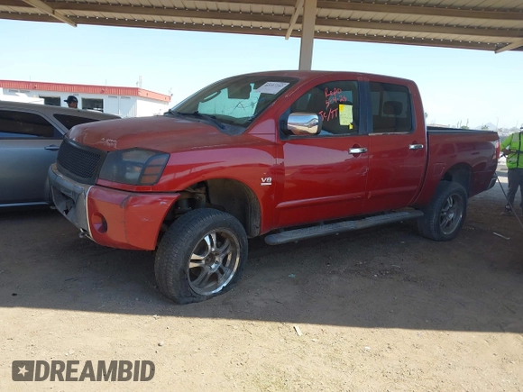 2004 Nissan Titan LE z VIN 1N6AA07B14N538821, wystawiony jako IAAI lot #42197242 z przebiegiem 243 310 mil mil oraz . Historia ofert i sprzedaży dostępna na DreamBid. Obrazek 2.