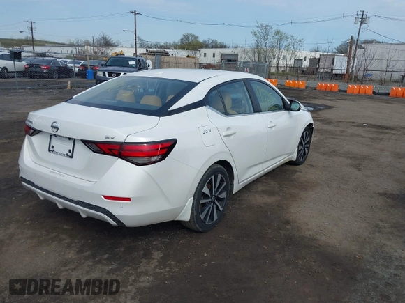 2021 Nissan Sentra SV with VIN 3N1AB8CV2MY324442, listed as a IAAI auction lot 41929705 with 74,685 mi miles and . Bid and sale history available at DreamBid. Image 4.