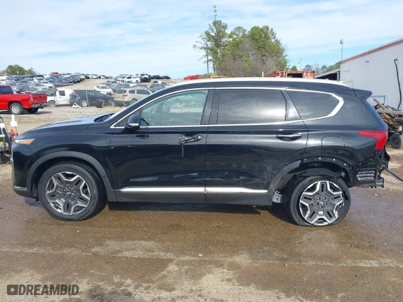 2021 Hyundai Santa Fe Limited with VIN 5NMS44AL3MH317127, listed as a IAAI auction lot 41355042 with 46,790 mi miles. Bid and sale history available at carsss.com. Image 15.