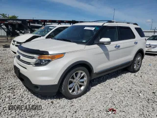 2014 Ford Explorer Limited with VIN 1FM5K7F89EGB62807, listed as a Copart auction lot 55732854 with 160,007 mi miles and Salvage Title. Bid and sale history available at carsss.com. Image 1.
