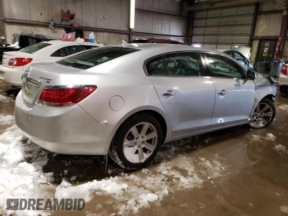2010 Buick LaCrosse CXL with VIN 1G4GC5EG6AF283491, listed as a Copart auction lot 52380795 with 185,851 mi miles and Salvage Title. Bid and sale history available at DreamBid. Image 3.