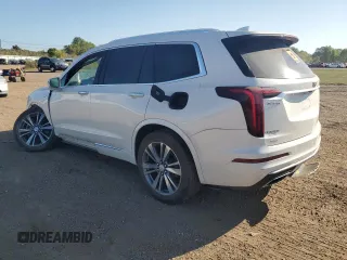 2020 Cadillac XT6 AWD Premium Luxury with VIN 1GYKPDRS0LZ207241, listed as a Copart auction lot 72199624 with 42,476 mi miles and Salvage Title. Bid and sale history available at carsss.com. Image 2.