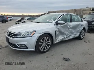 2016 Volkswagen Passat SEL z VIN 1VWCT7A35GC066023, wystawiony jako Copart lot #45839915 z przebiegiem 89 139 mil mil oraz Szkoda całkowita • Salvage title. Historia ofert i sprzedaży dostępna na DreamBid. Obrazek 1.