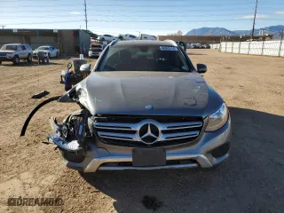 2016 Mercedes-Benz GLC with VIN WDC0G4KB9GF059759, listed as a Copart auction lot 46362415 with 25,487 mi miles and Salvage Title. Bid and sale history available at carsss.com. Image 5.