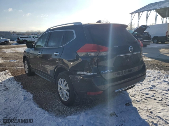 2017 Nissan Rogue SL with VIN 5N1AT2MT1HC777708, listed as a Copart auction lot 82782534 with 127,613 mi miles and Salvage Title. Bid and sale history available at carsss.com. Image 3.