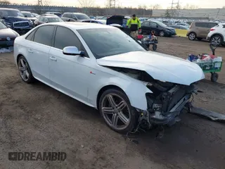 2014 Audi S4 Premium Plus with VIN WAUBGAFL1EA026018, listed as a IAAI auction lot 41897863 with 30,246 mi miles. Bid and sale history available at carsss.com. Image 1.