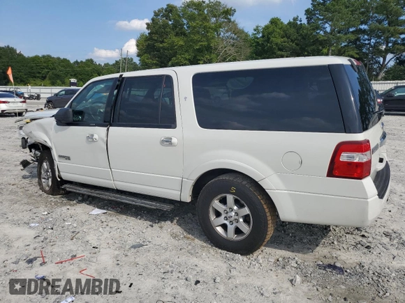 2008 Ford Expedition Max SSV z VIN 1FMFK165X8LA37334, wystawiony jako Copart lot #59899775 z przebiegiem 145 342 mil mil oraz Szkoda całkowita • Salvage title. Historia ofert i sprzedaży dostępna na DreamBid. Obrazek 2.