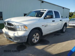 2022 Ram 1500 Tradesman with VIN 3C6RR6KT6NG329853, listed as a Copart auction lot 74663204 with 20,395 mi miles and Salvage title. Bid and sale history available at DreamBid. Image 1.