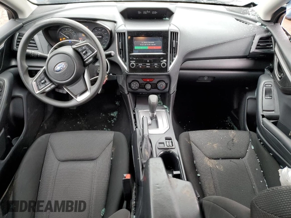 2023 Subaru Impreza Premium with VIN 4S3GKAV62P3600698, listed as a Copart auction lot 80282874 with 25,079 mi miles and Salvage title. Bid and sale history available at DreamBid. Image 8.